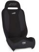 Summit Suspension Seat; All Black - Black, 201, 50, 210, 210; PRP Silver Out