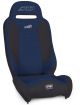 Summit Suspension Seat; Blue - Black, 201, 71, 210, 210; PRP Silver Out