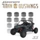 S3 Power Sports Titan Polaris RZR Pro R / RZR Turbo R A-Arm Bushing Kit